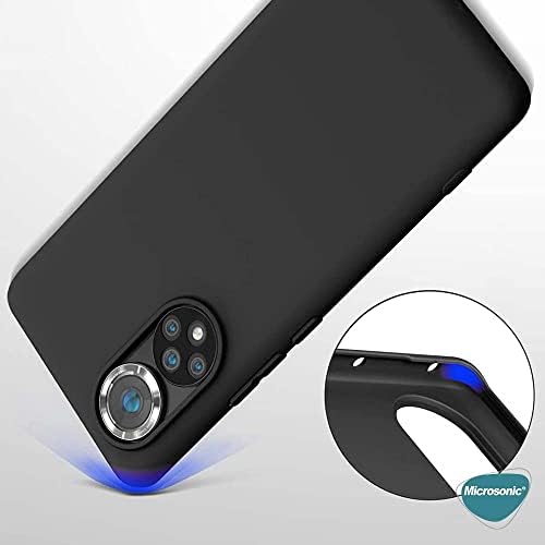 Silicone 9 için Kılıf Siyah [ 9 ile Uyumlu Kılıf - Siyah]