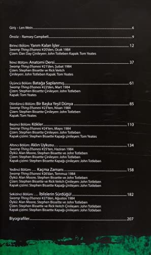 Swamp Thing Efsanesi: 1. Cilt