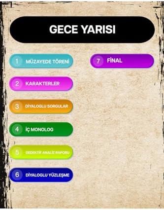 5li Paket Premium 2026 Dedektif Kara Dedektif Oyunu