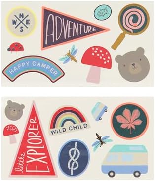 - Kamp Geçici Dövmeler - 18 Adet