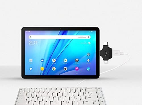 4'Ü 1 Arada Otg Adaptörü Bellek Konnektörü, Otg Adaptörü, Siyah