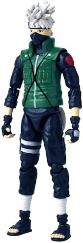 16 Santimetre Kakashi Poz Verilebilir Figür ve Aksesuarları - Heroes Beyond