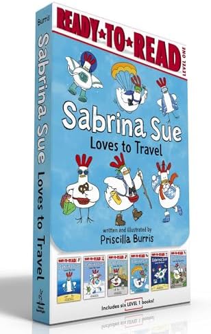 Sabrina Sue Loves to Travel! (Boxed Set): Sabrina Sue Loves the Sea; Sabrina Sue Loves the Snow; Sabrina Sue Loves the City; Sabrina Sue Loves the ... the Moon; Sabrina Sue Loves the Mountains