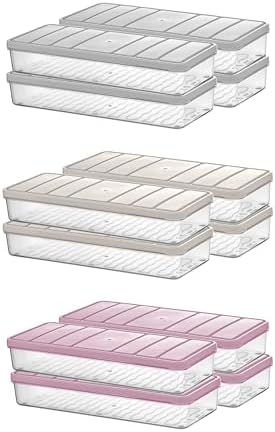 - Nora 4'lü 1.2 Litre Küçük Boy Açık Gri Saklama Kabı