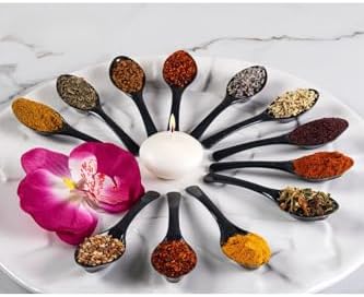 Welcomein 12 Adet Baharat Kaşığı Kahvaltılık Baharatlık Kaşığı Kaşık Seti