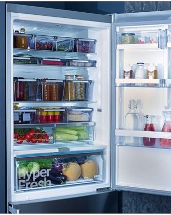 M-E27-10-25 Düzenleyici Raf, Dikdörtgen, 290x150x100 mm, Şeffaf Siyah