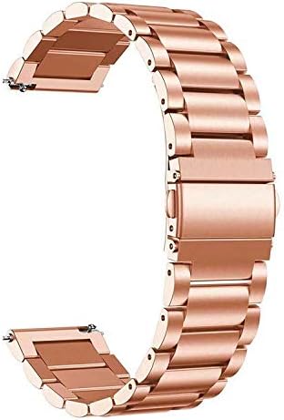 Vivoactive 5 Metal Stainless Steel Kordon (Vivoactive 5 ile Uyumlu Kordon, Akıllı Saat Kayışı)