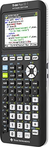 Texas Instruments TI-84 PLUS CE-T Python Hesap Makinesi Python Edition