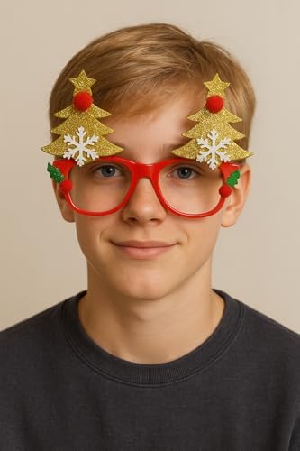 Yılbaşı Süsü Yılbaşı Gözlüğü Yılbaşı Temalı Hediyeler 2 Çam Ağaçlı