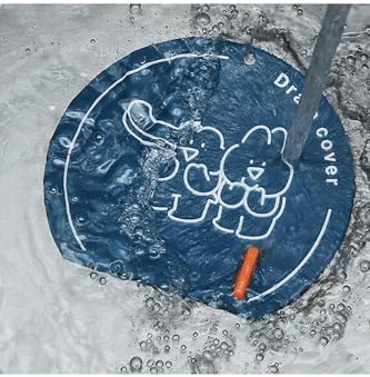 Banyo ve Mutfak Lavabo Koku Önleyici Gider Koruyucu Silikon Sızdırmaz Ped 1 ADET KAHVERENGİ