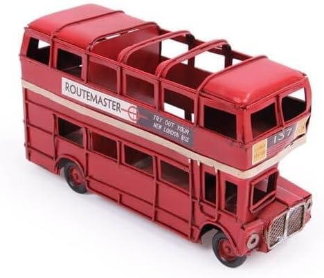 Dekoratif Metal Araba Londra Şehir Otobüsü Kalemlik 1510A-8275