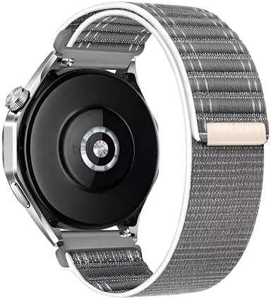 22mm ile Uyumlu Saatler için Wave Loop 46mm Yumuşak Kumaş Kordon (GT6 Pro/GT6/GT5 Pro/GT5/GT4/ 4 Pro/GT3/GT3 Pro/GT2/GT2 Pro)