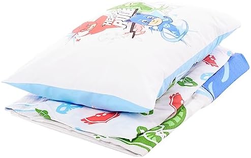 Lisanslı PJ Masks Heroes Desenli Pamuk Pike, Çok Renkli, Küçük Tek Kişilik