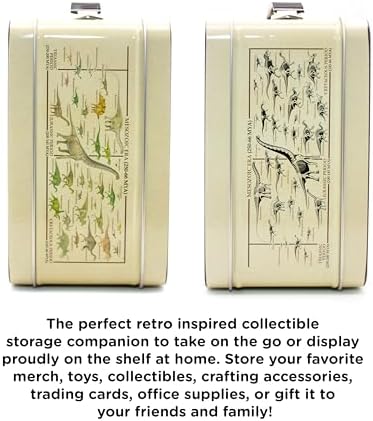 Kova Smithsonian Dinozorlar Büyük Gen 2 Teneke Saklama Eğlence Kutusu"