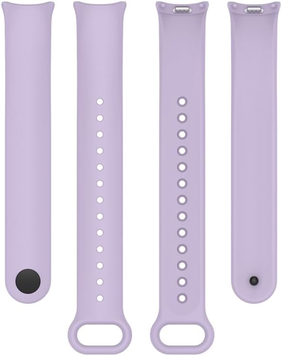 Mi Band 8 Mi Band 9 Uyumlu Silikon Kordon Metal Pimli