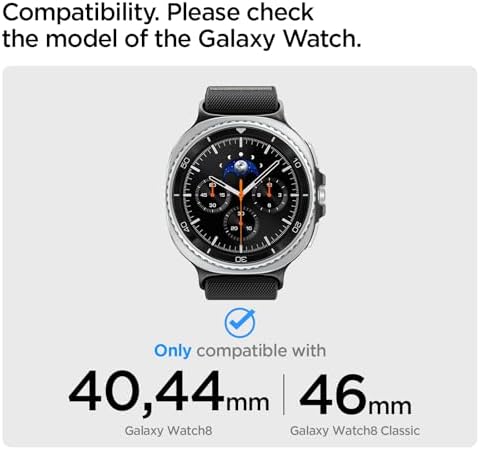 Galaxy 8 (46mm) & 8 (44mm/40mm) ile Uyumlu Kordon Kayış Band Lite Fit - AMP10117