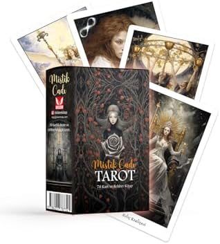 Mistik Cadı Tarot, 78 Kart ve Rehber Kitap