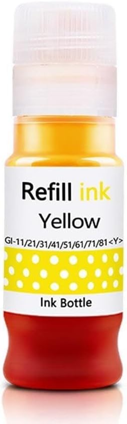 Uyumlu Gı-41 G1420 G2420 G2460 G3420 G3460 Muadil Sarı Mürekkep 70 ml