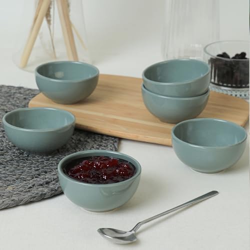 Yeşil Bulut Mini Çerezlik/Sosluk 8 Cm 6 Adet 326