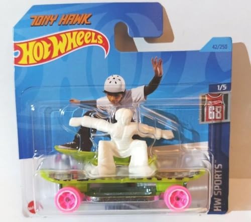 - Skate Grom - HW Sports 1/5 - HKK42 - Short Card - Tony Hawk - Mattel 2023