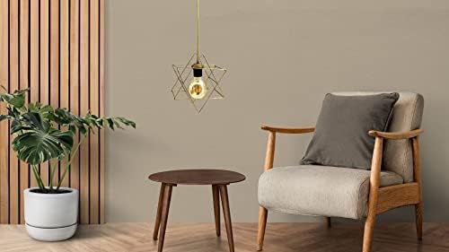 Eskitme endüstriyel Metal Tel Kafes Yıldız Model Hol mutfak Tekli Sarkıt Avize Aydınlatma modelleri