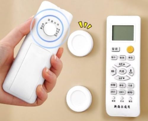 Mıknatıslı Çok Amaçlı Kumanda ve Telefon Tutucu, 2 Adet, Güçlü Tutuş, Kolay Montaj ve Dayanıklı Tasarım