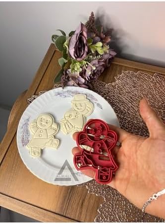 Almalı Dansçı Kurabiye (Gingerman) Kurabiye Kalıbı Seti (3'Lü)