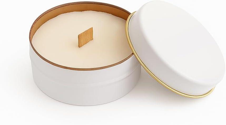 Vanilya Kokulu Teneke Mum