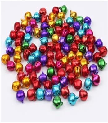 12 mm KARIŞIK Renk Kulplu Zil,çan,çıngırak,metal Amigurumi Zili,takı Aksesuar Yapımı (100)