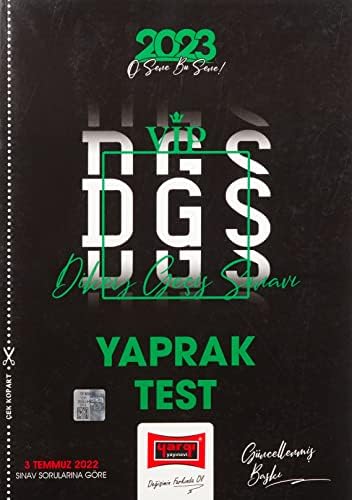 Yayınları 2023 DGS Yaprak Test
