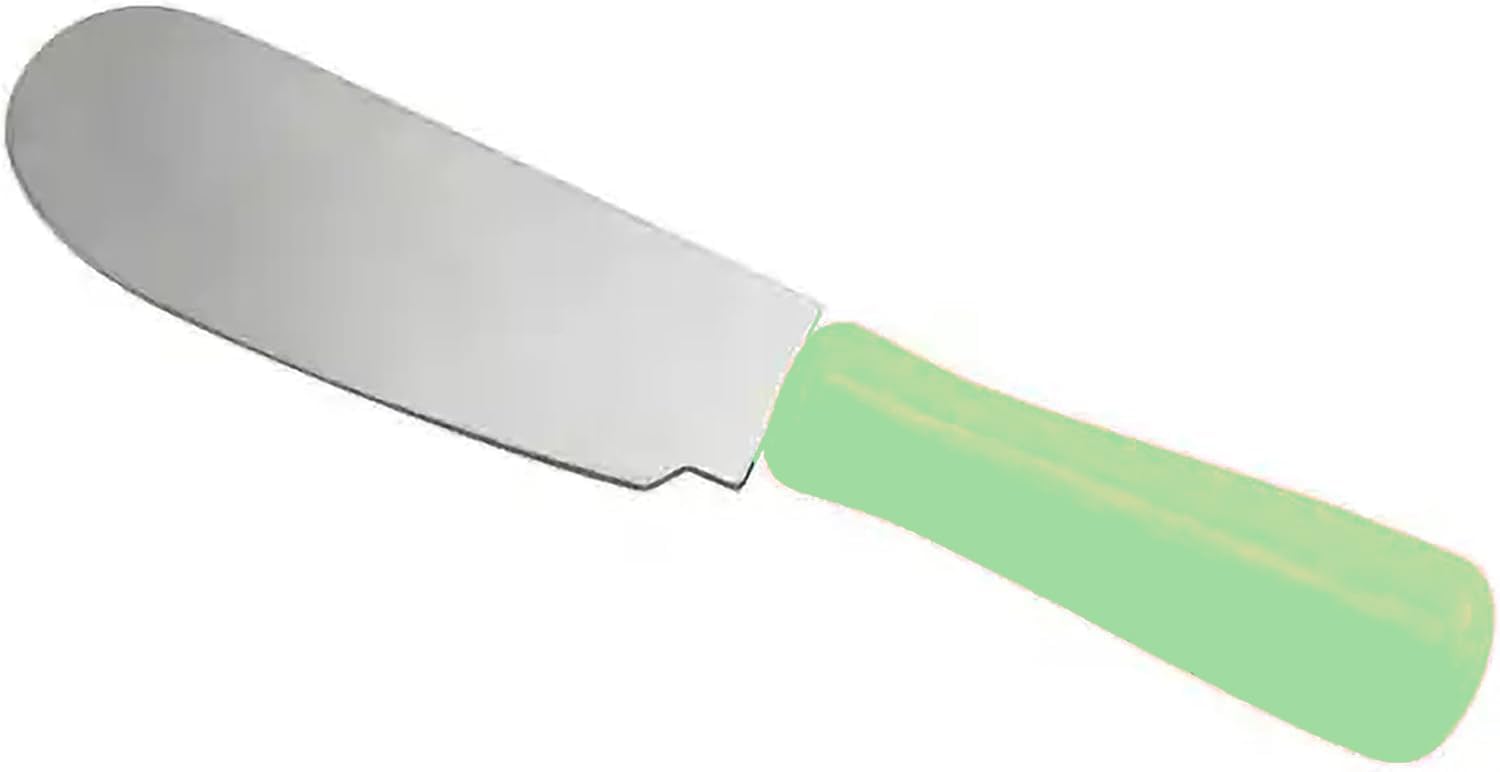 Mini Kahvaltı Bıçağı, 6 Adet, 4 Renk Seçeneği (Su Yeşili)
