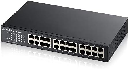 24-Port 10/100/1000 Gigabit Ethernet Unmanaged Switch | Fansız Tasarım