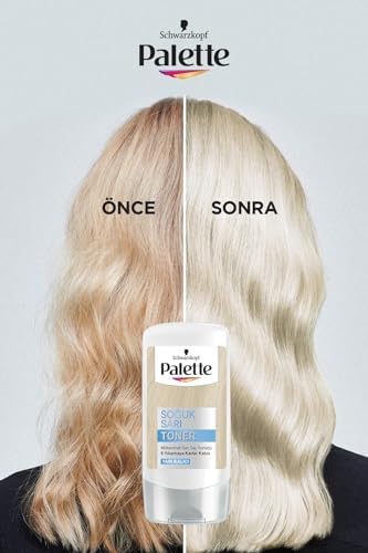 Yoğun Göz Alıcı Renkler Soğuk Sarı Renk Açıcı Toner 1 Paket 1 x 150 ml