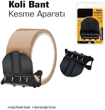 2 Adet Paslanmaz Çelik Bıçak Bant Kesme Aparatı Avuç İçi Ergonomik Dayanıklı Malzeme, Koli Bandı Kesici Kesme Aparatı aleti