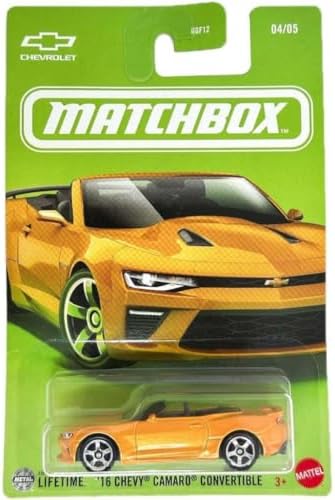 Matchbox Temalı Arabalar - 16 CHEVY CAMARO COVERTIBLE JCG55