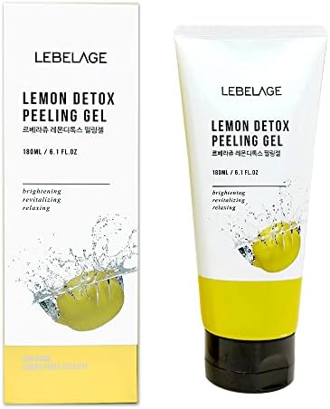 Canlandırıcı Detox Etkisi Detox Peeling Jel Lemon Detox Peeling Gel