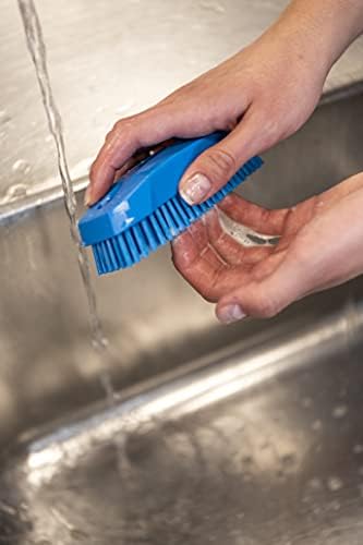 Vikan 64403 Fırça, Çivi, Sert, PP/PBT, Mavi