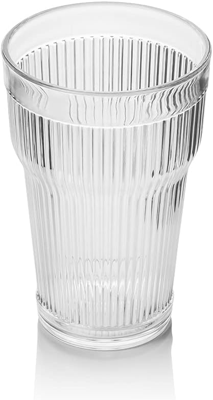 Barok Uzun Bardak Şeffaf