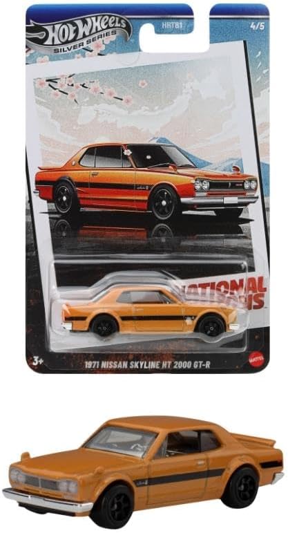 SILVER SERIES Arabalar Özel Seri 1971 NISSAN SKYLINE HT 2000 GT-R HRT81 - JBY89