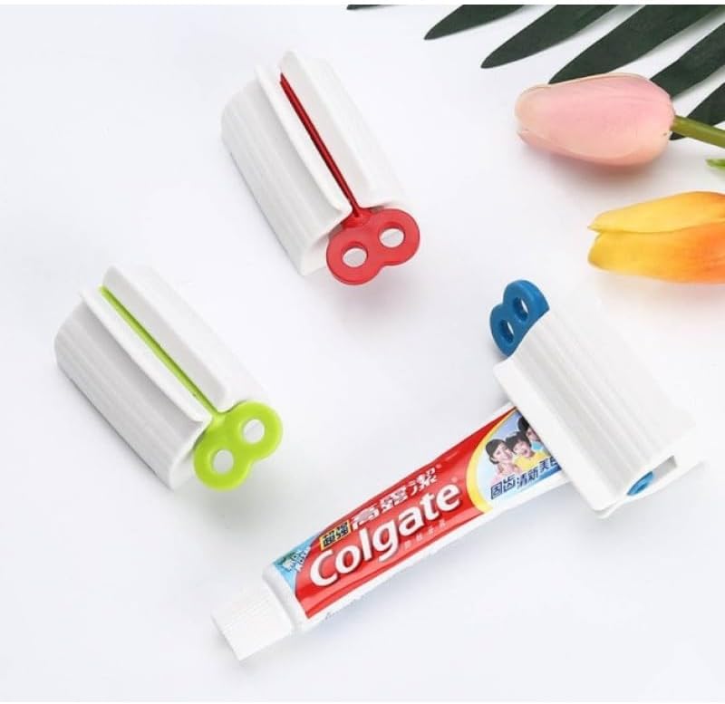 2 Adet Diş Macunu Sıkacağı Aparatı Çevirmeli