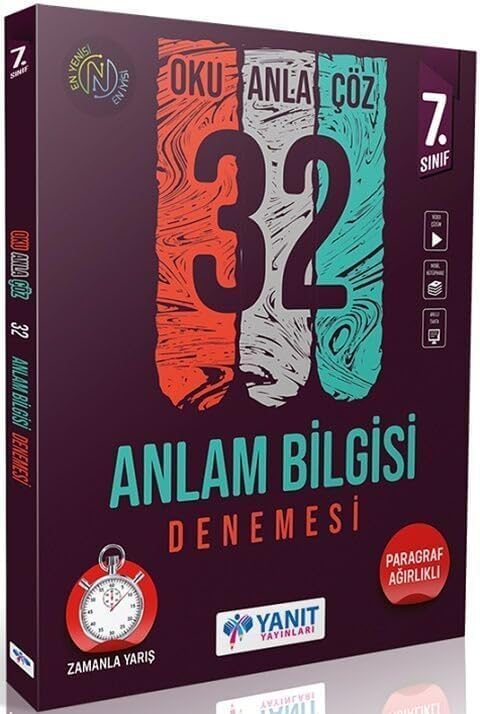 Yanıt 7. Sınıf Anlam Bilgisi 32 Deneme