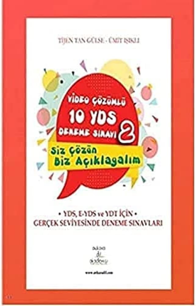 Video Çözümlü 10 YDS Deneme Sınavı - 2