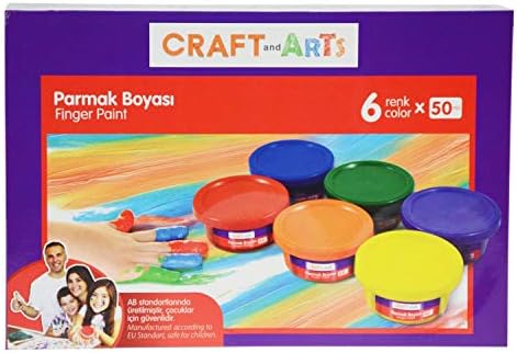 And Arts Parmak Boya, 6X50 Ml