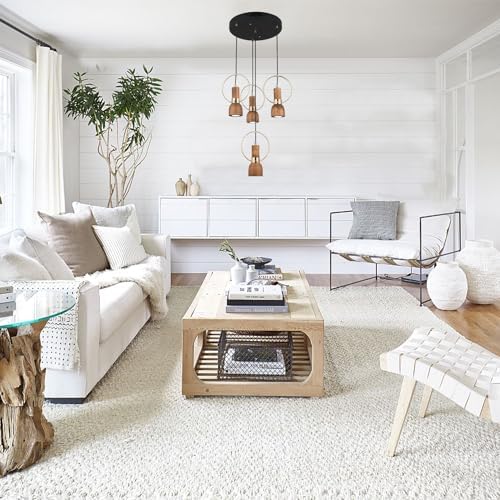 Poına 3+1 Antık Lak Sarkıt Avıze 4xgu10