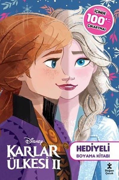 Disney Karlar Ülkesi 2: İçinde 100'den Fazla Çıkartma! Hediyeli Boyama Kitabı
