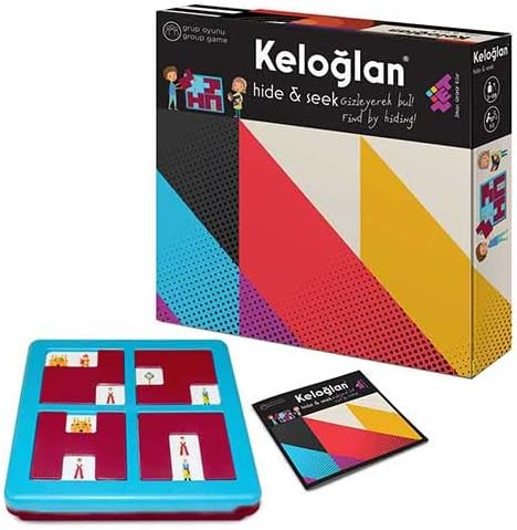 Zet Zeka KELOĞLAN Hide & Find Oyunu 3+ Yaş 1+ Oyuncu