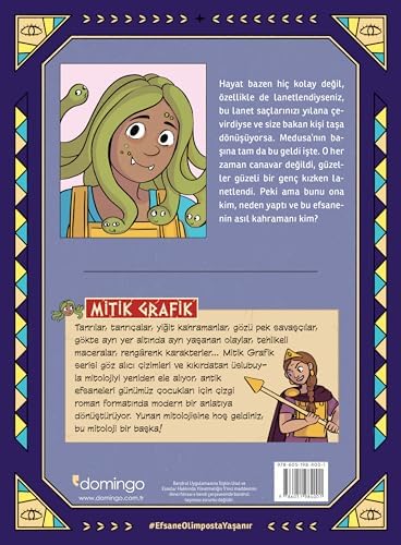 Mitik Grafik - Medusa’nın Laneti (Çizgilerle Yunan Mitolojisi)