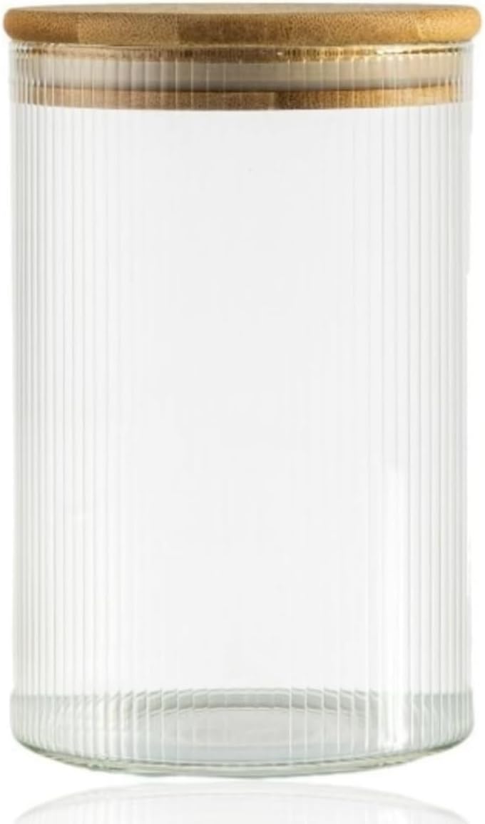 bambu kapak, cam kavanoz, kare kavanoz, 200 ml kavanoz, sızdırmaz kapak, baharat kavanozu, gıda saklama, mutfak düzenleyici, çizgili cam