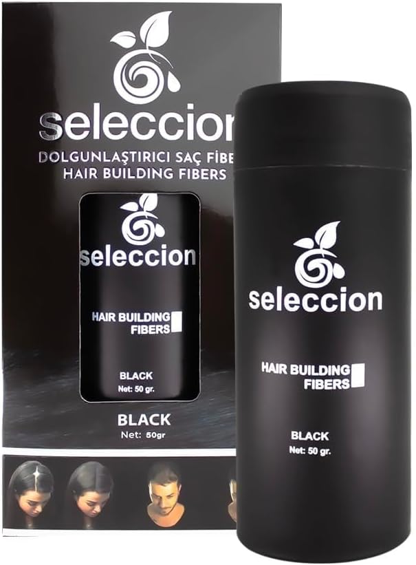 Hair Building Fibers - Black