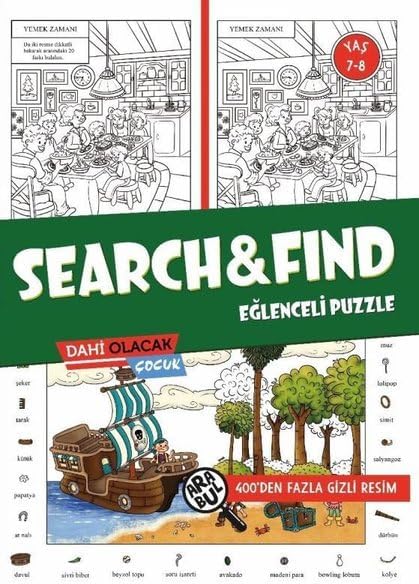 Search & Find Eğlenceli Puzzle 7 - 8 Yaş